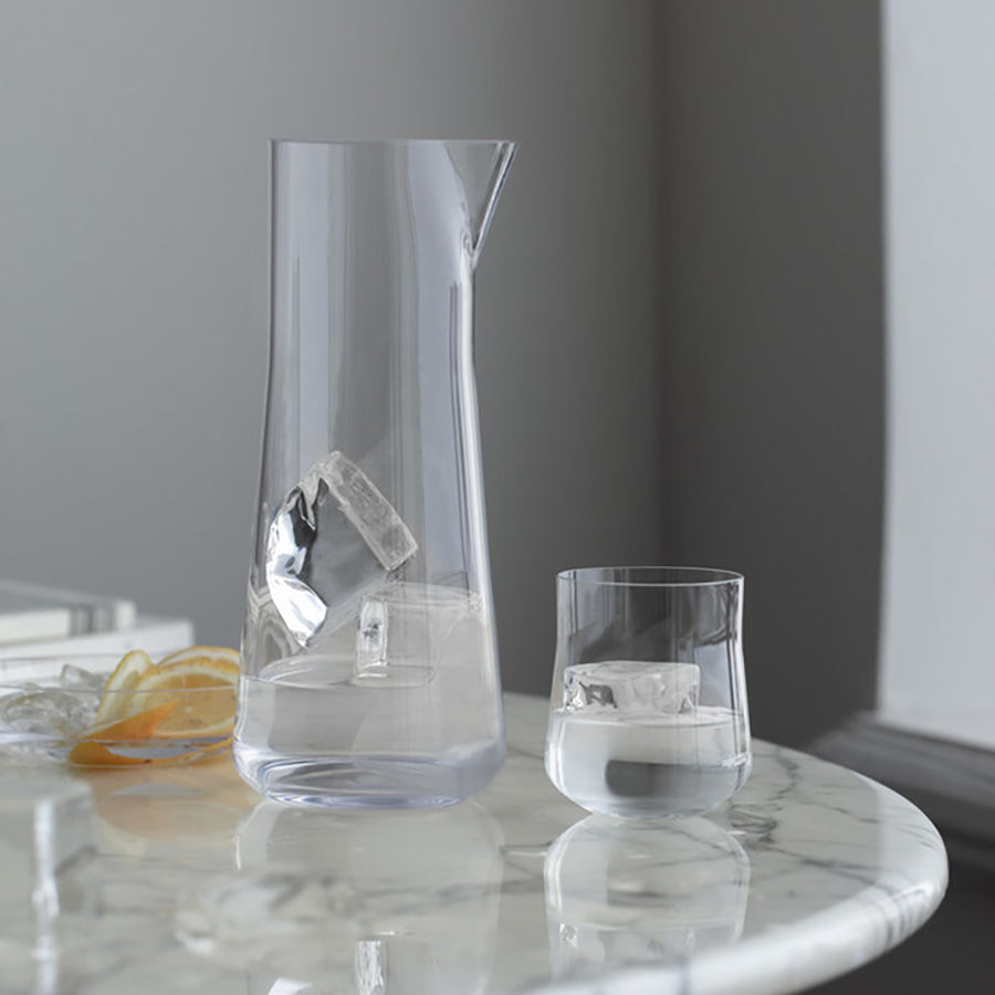 Informal Carafe with Bowl Clear